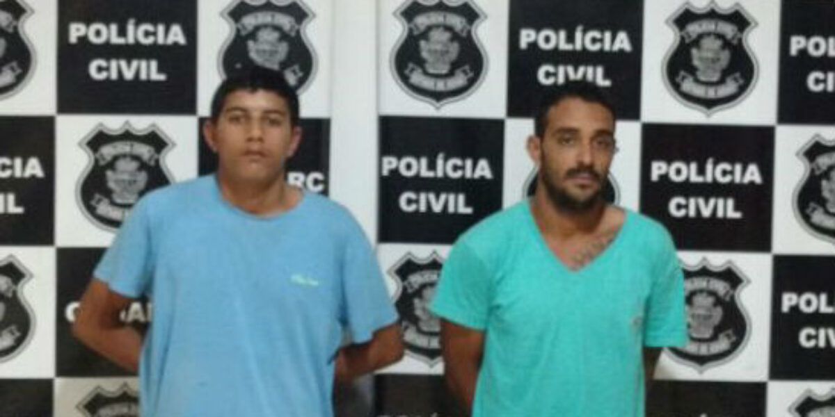 Dupla autora de roubo é presa em Goianésia
