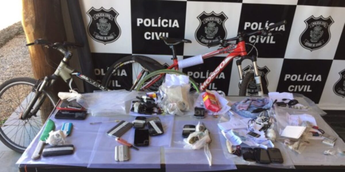 Operação Sem Sinal desarticula quadrilha de tráfico de drogas em Inhumas