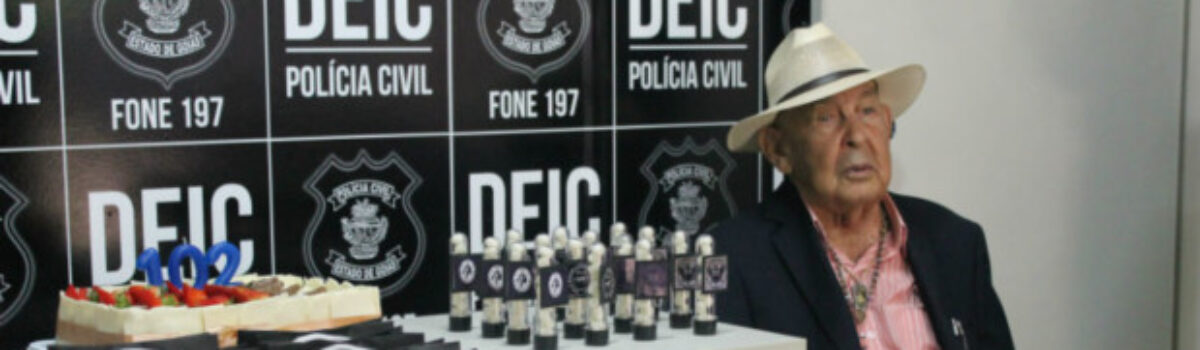 Polícia Civil celebra 102 anos do inspetor Galeno na Deic
