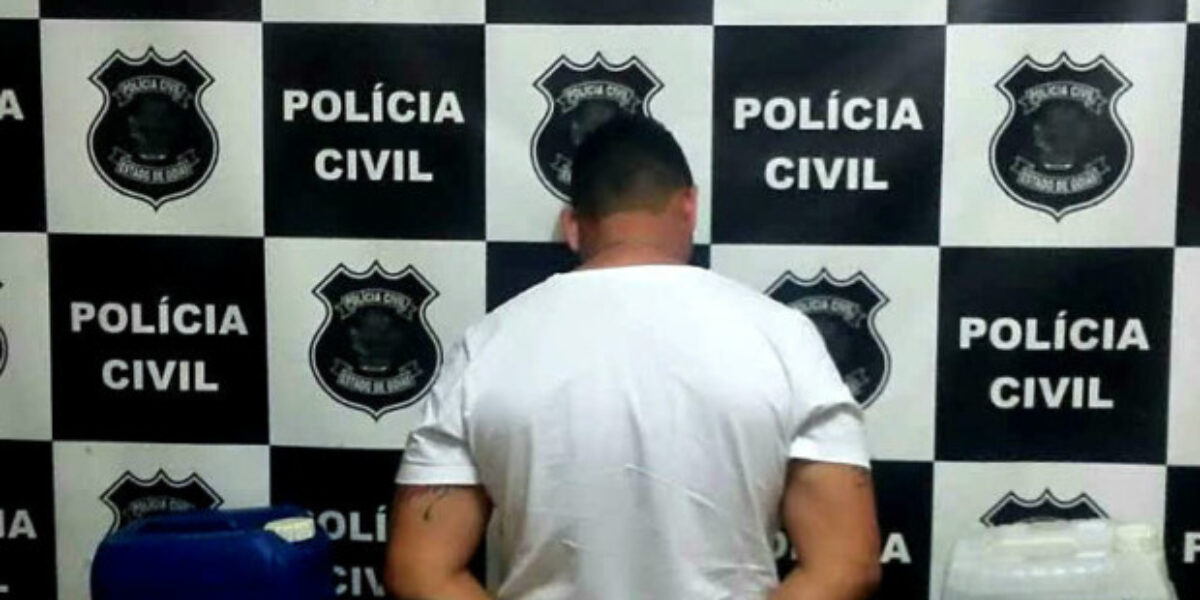 Homem é preso por fabricação irregular de cachaça