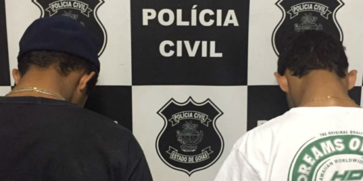Menores são apreendidos em Morrinhos por ato análogo a homicídio