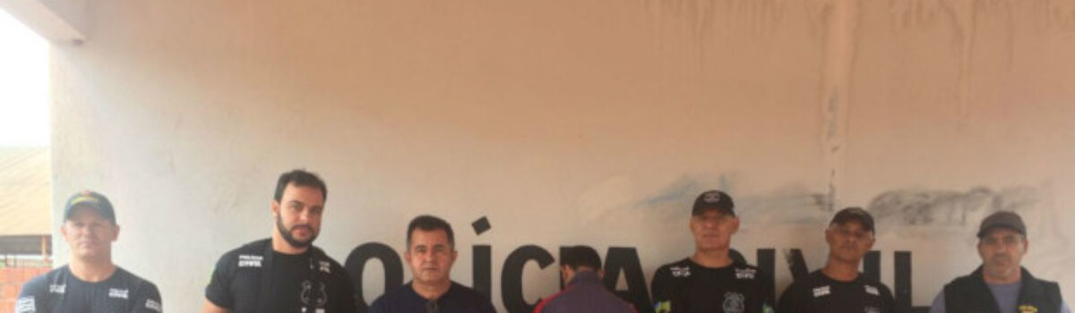 Polícia Civil prende latrocida em distrito de Padre Bernardo