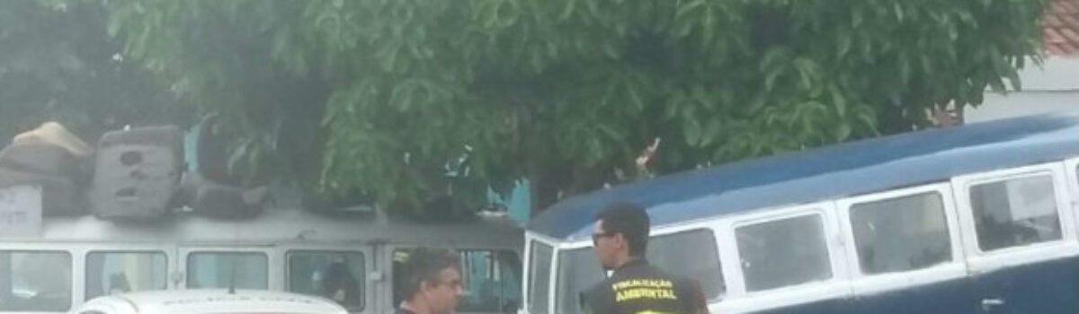 Operação apreende peças e veículos irregulares em Trindade