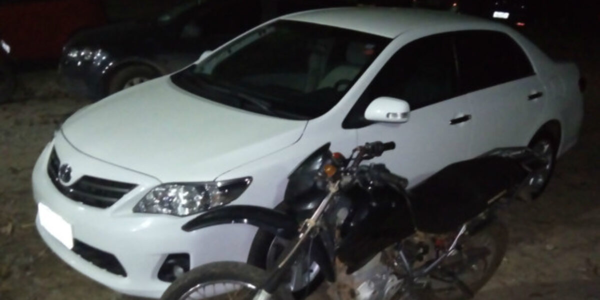 Polícia Civil de Porangatu prende suspeitos de roubo de carro