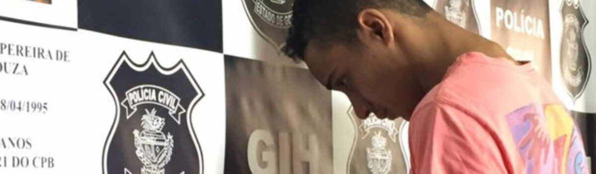 Jovem é preso suspeito de matar rival que ‘cantou’ sua namorada