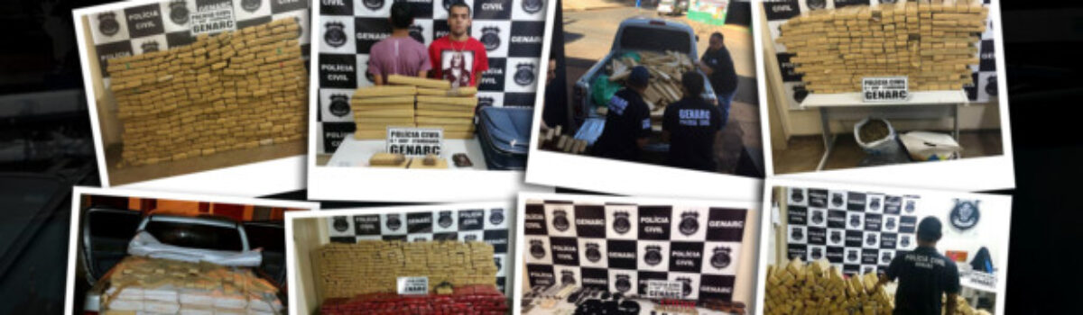 Genarc de Itumbiara fecha 2016 com triplo de apreensões de drogas em relação a 2015