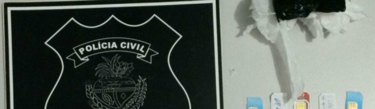 PC impede homem de entrar com 30 chips em presídio de Morrinhos