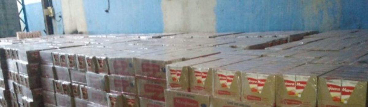 Decar frustra roubo e apreende R$ 250 mil em leite longa vida