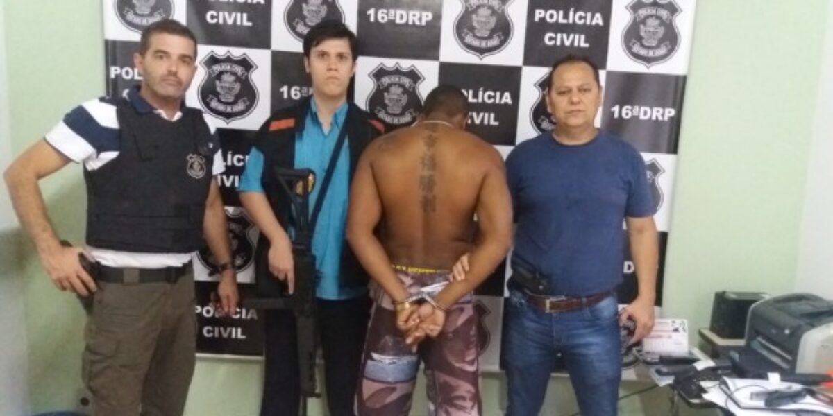 Policiais civis prendem traficante e apreendem droga em Ceres