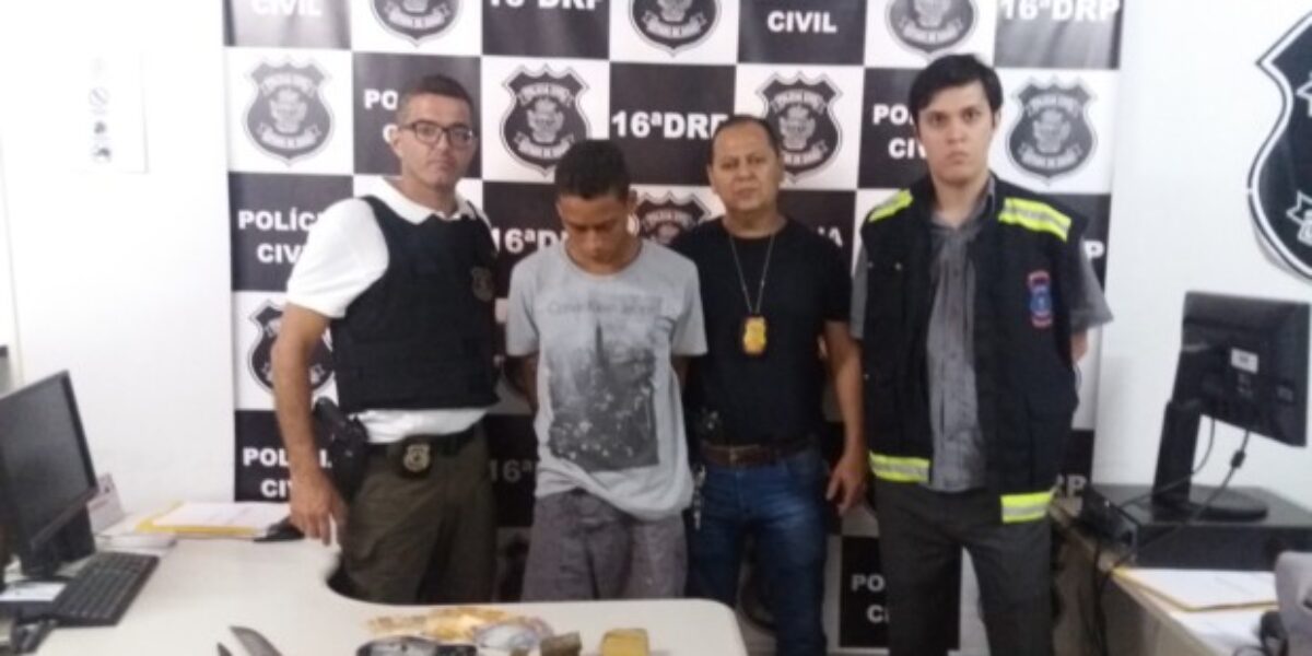 Polícia Civil de Ceres apreende drogas no Setor Tropical