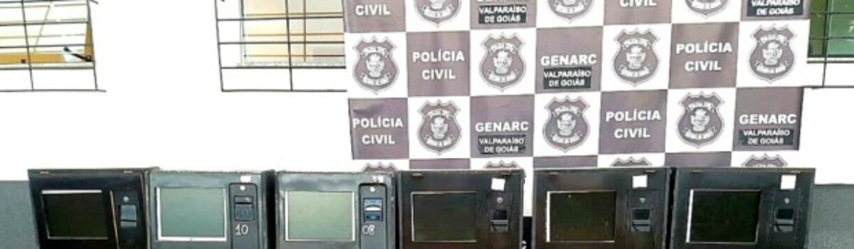 Polícia Civil de Valparaíso fecha casa de jogos de azar