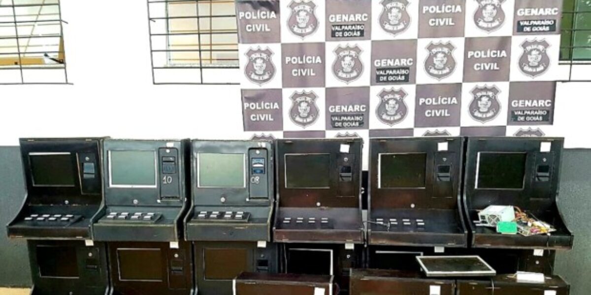 Polícia Civil de Valparaíso fecha casa de jogos de azar