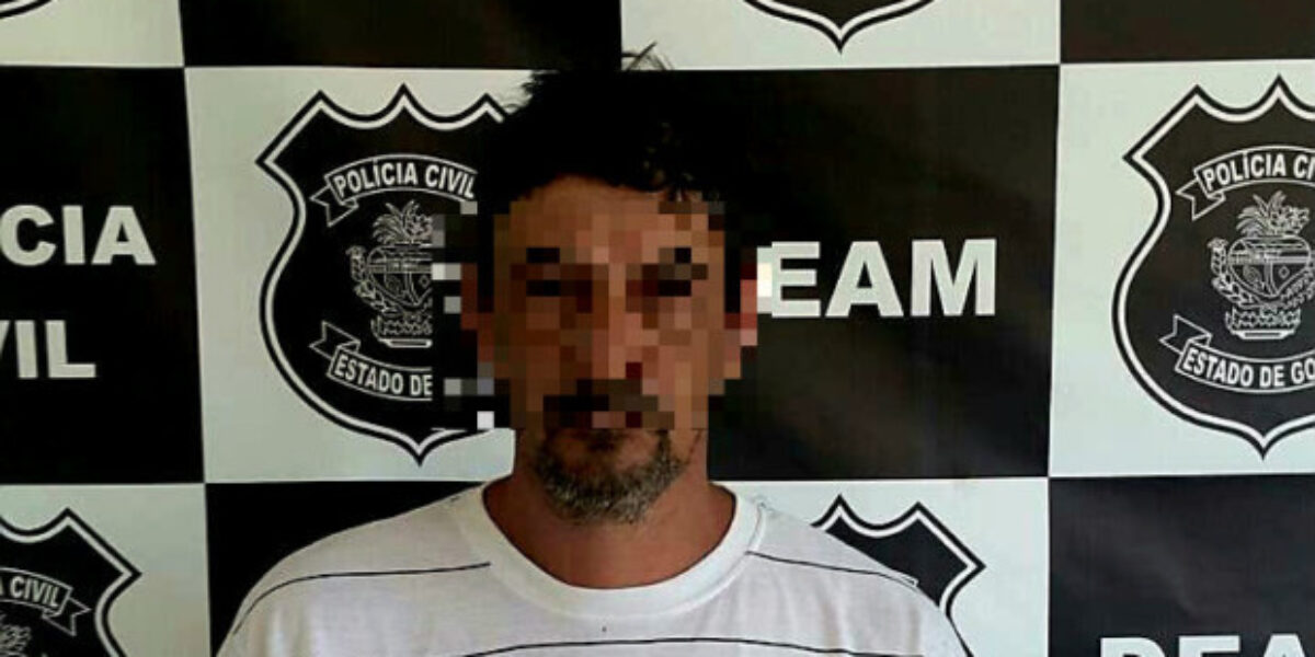 Suspeito de agredir a própria mãe é preso em Luziânia