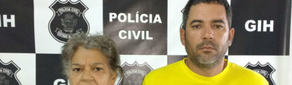 Esposa e filho de vítima são presos por homicídio ocorrido há 18 anos