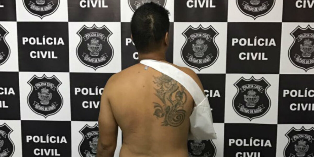 Suspeito de agredir ex-namorada é preso em flagrante em Piracanjuba