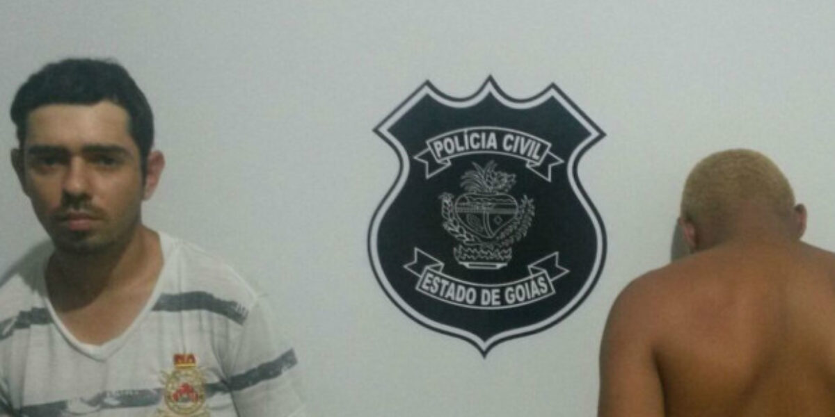 Policiais civis de Goianira agem rápido e capturam dois por roubo em rodovia
