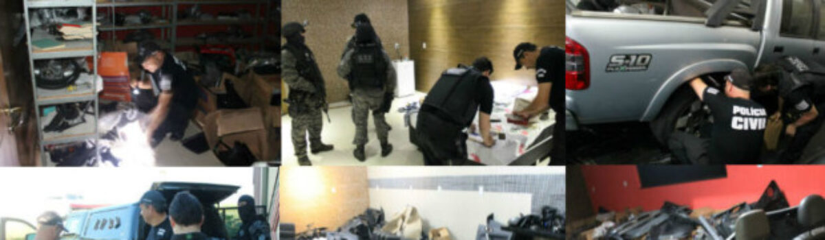 Operação Sétimo Mandamento: organização criminosa investigada por furto de cerca de 100 caminhonetes de luxo é desmontada
