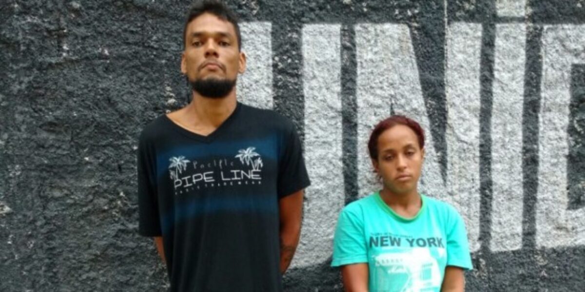 Dupla de assaltantes é presa após roubo em Britânia