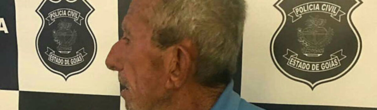 Idoso de 84 anos condenado por estupro é preso em Cidade Ocidental