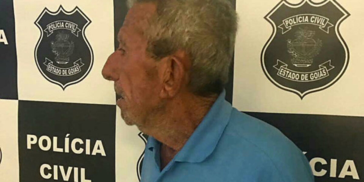 Idoso de 84 anos condenado por estupro é preso em Cidade Ocidental