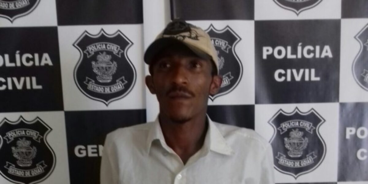 Suspeito de roubo é preso pouco depois de crime em Goianésia