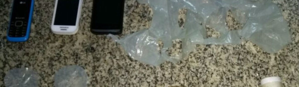 Trio é preso por tráfico de drogas em Porangatu