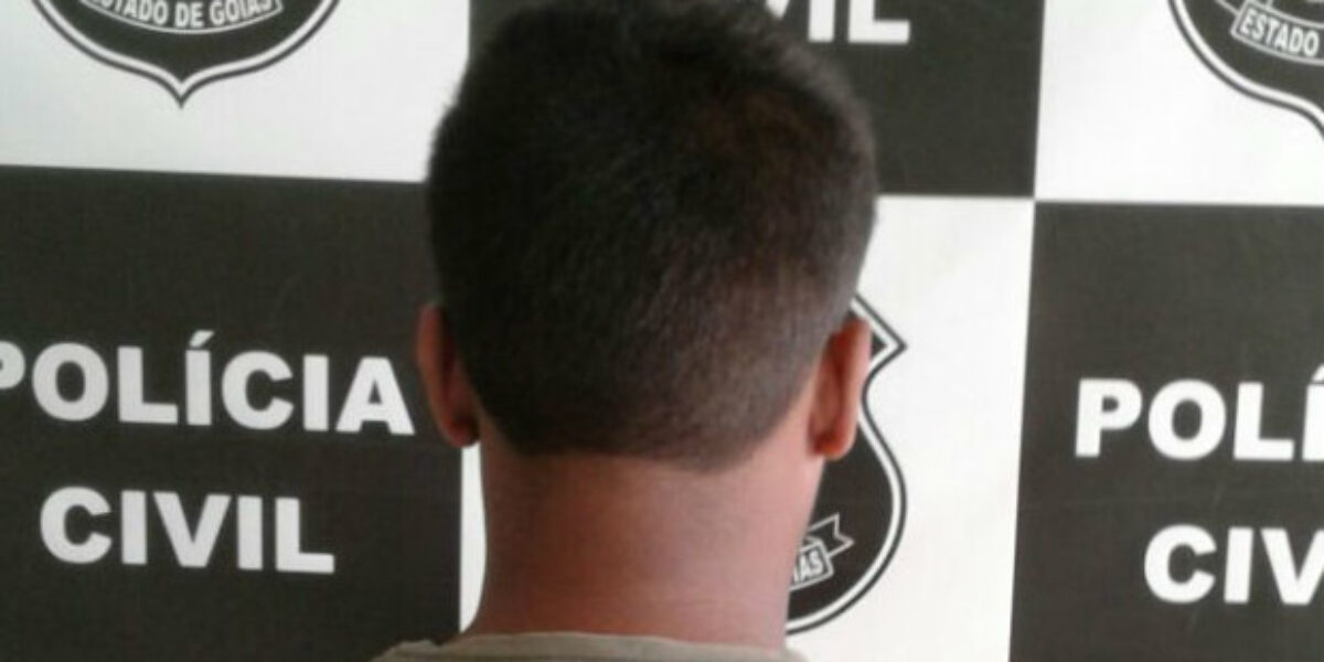 Agressor da companheira é preso por policiais civis em Goiatuba