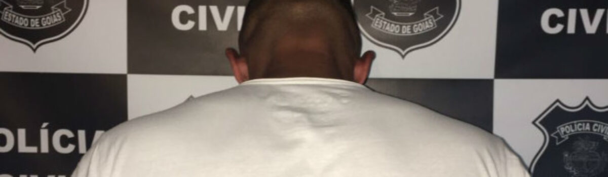 Polícia Civil captura personal trainner suspeito de ter abusado de criança de 12 anos em Caldas Novas
