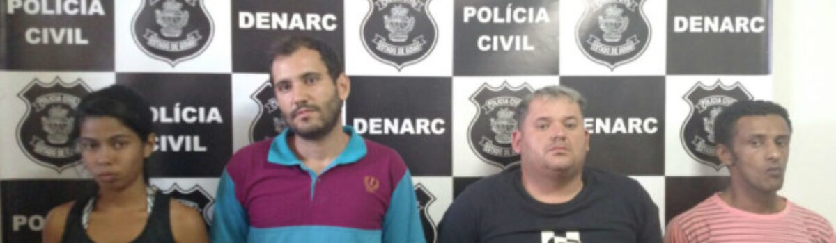 Denarc e GT-3 cumprem seis mandados por tráfico em Goiânia