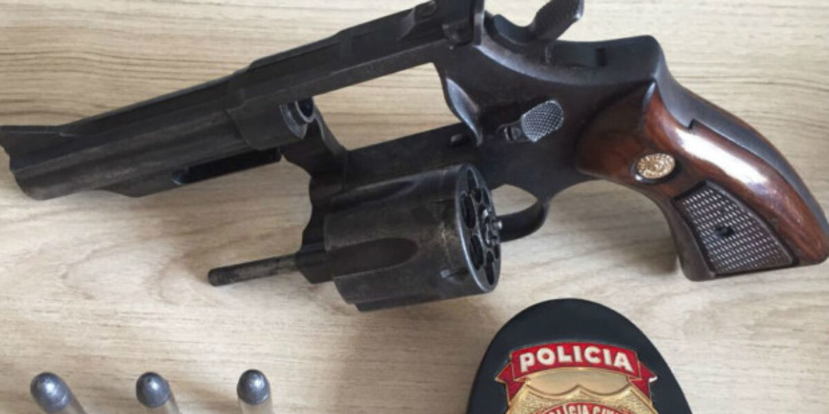 Comerciante é preso em Aragarças por posse ilegal de arma de fogo