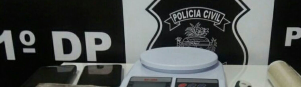 Duas pessoas são presas em operação contra tráfico em Formosa