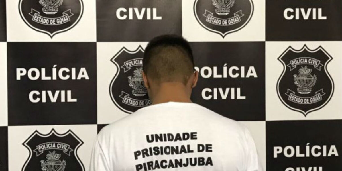 Homem suspeito de atirar em comparsa durante roubo é preso em Piracanjuba