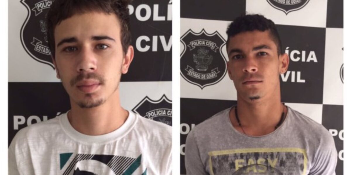 Autores de roubo a comércio são identificados e presos em Goiatuba