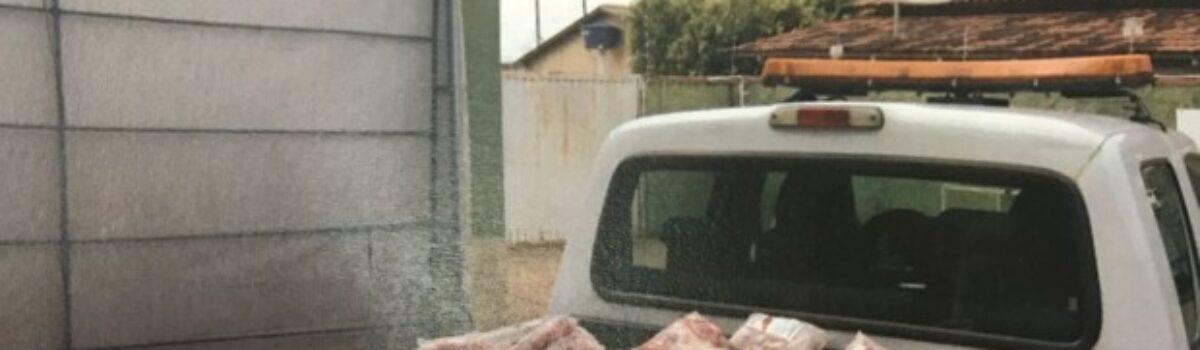 Mais de 2,5 toneladas de produtos de origem animal são apreendidas durante Operação Carne Clandestina