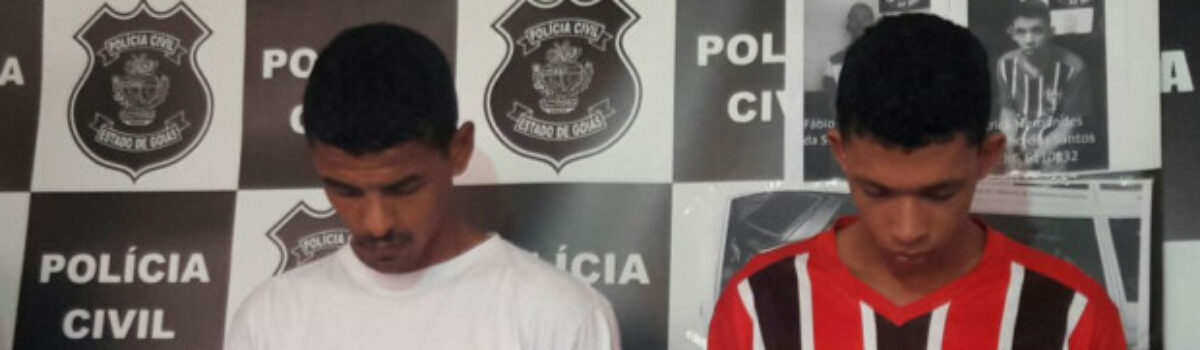 Polícia Civil apresenta autores de latrocínio em Aparecida de Goiânia