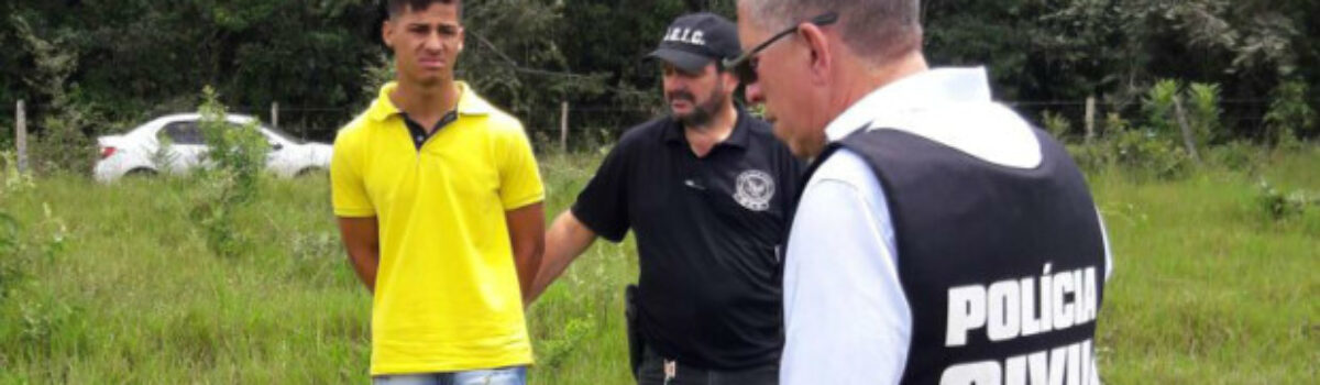 Deic apresenta suspeito de latrocínio ocorrido em meados de 2016