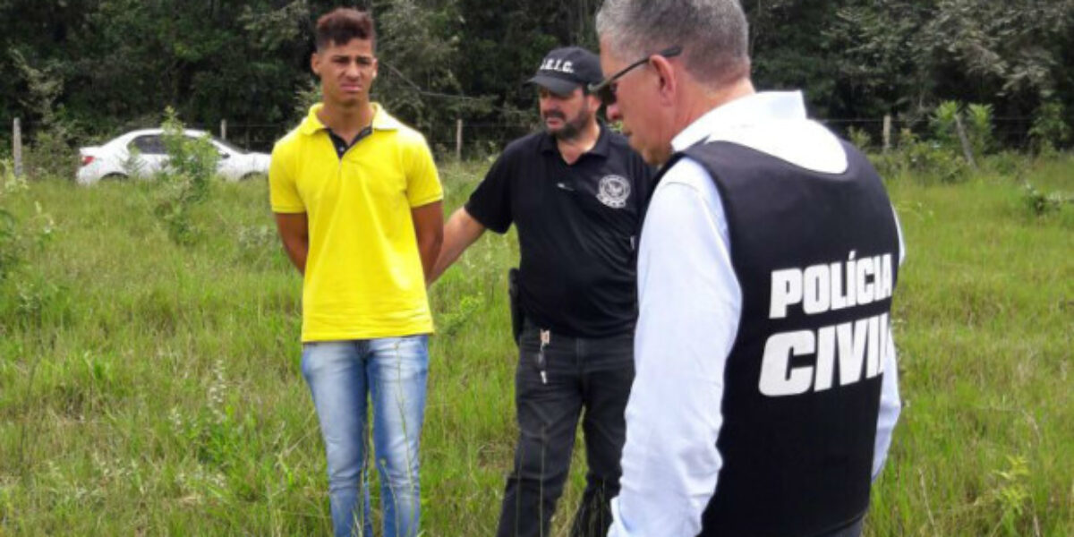 Deic apresenta suspeito de latrocínio ocorrido em meados de 2016