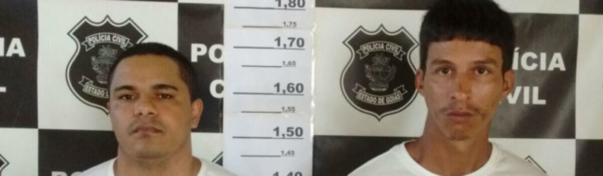 Polícia Civil prende autores de roubo que assustou cidade de Ceres