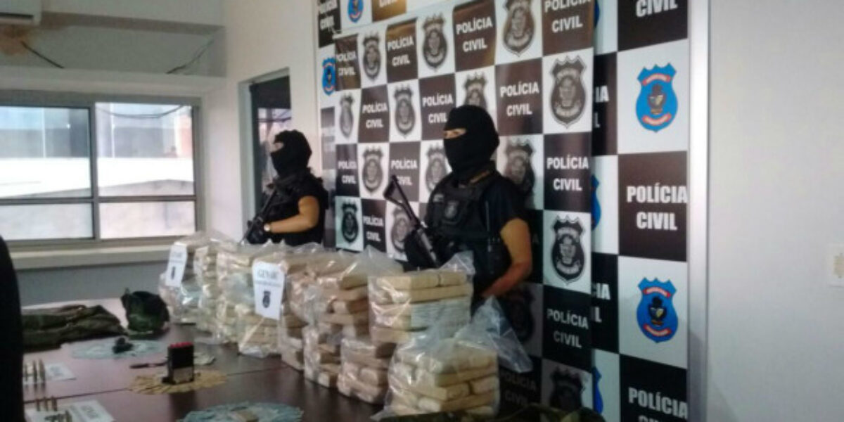 Genarc de Aparecida apreende drogas e prende traficantes