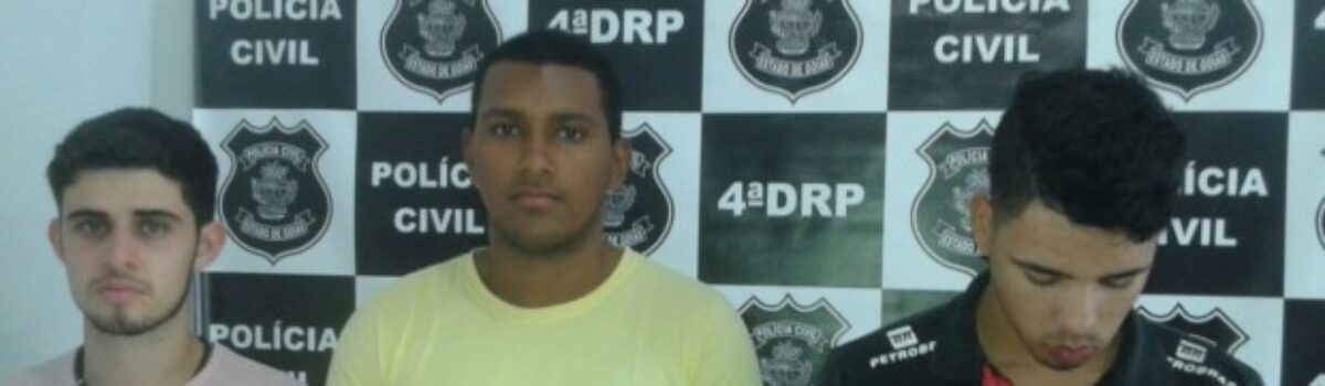 Polícia Civil prende trio suspeito de matar jovem e jogar corpo no Araguaia
