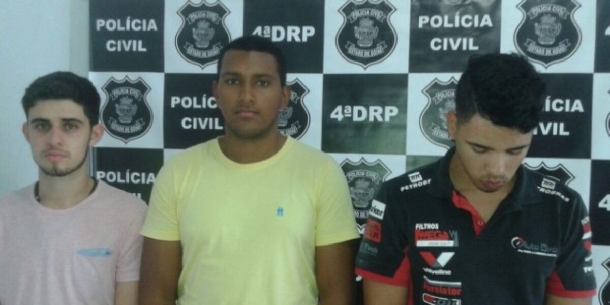 Polícia Civil prende trio suspeito de matar jovem e jogar corpo no Araguaia
