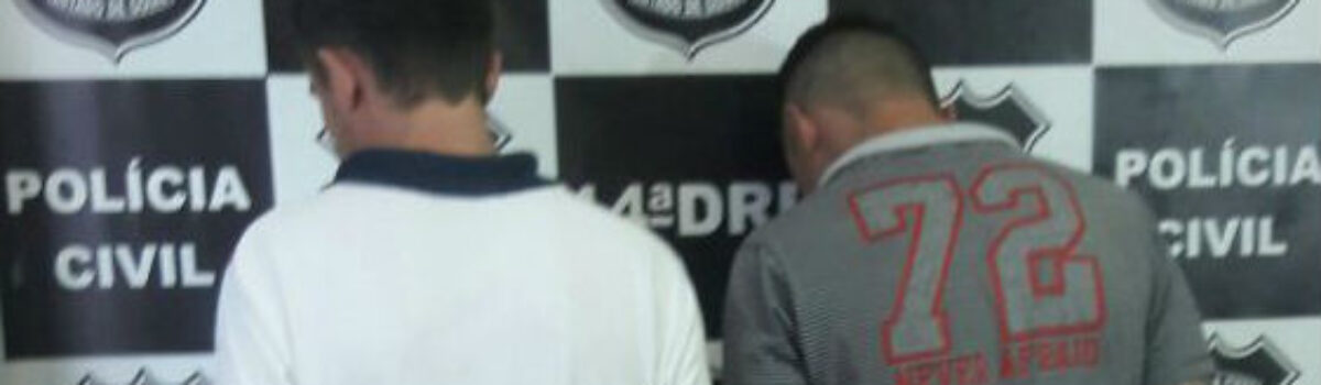 Equipe da polícia civil de Jataí prende autores de duplo homicídio