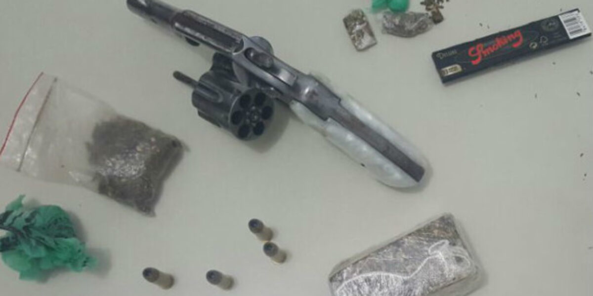 PC de Senador Canedo apreende arma que possivelmente usada em homicídio