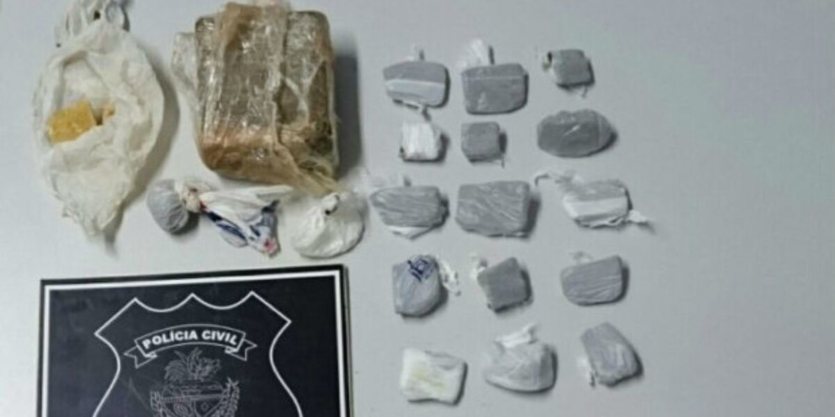 Suspeito de tráfico é preso em flagrante em Morrinhos