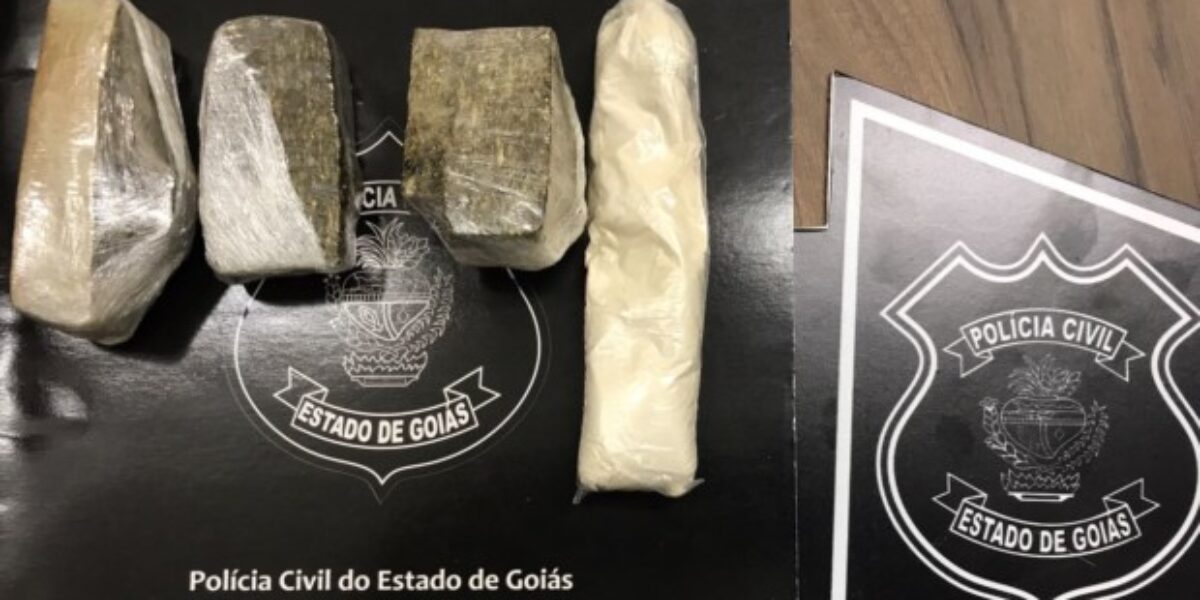 Suspeito de tráfico de drogas é preso em flagrante em Panamá