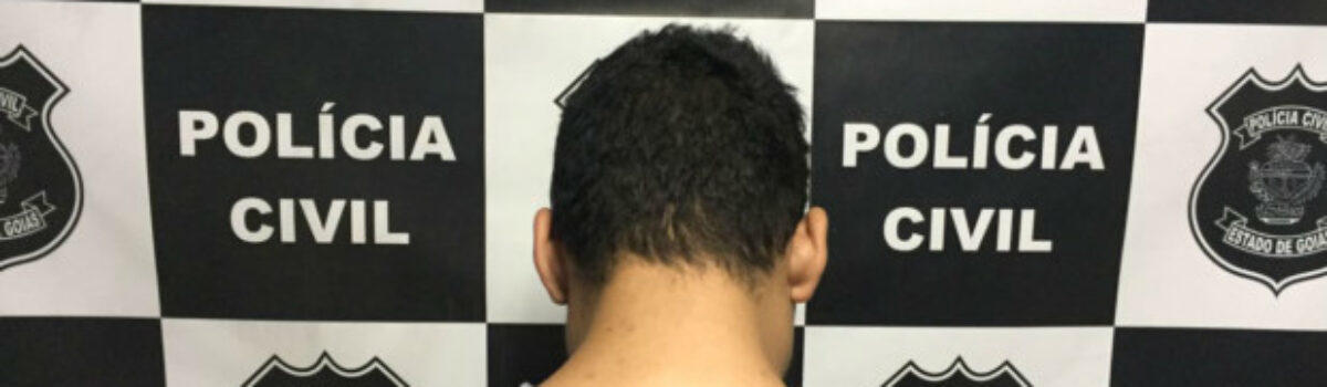 Jovem é detido suspeito de injúria racial em Morrinhos