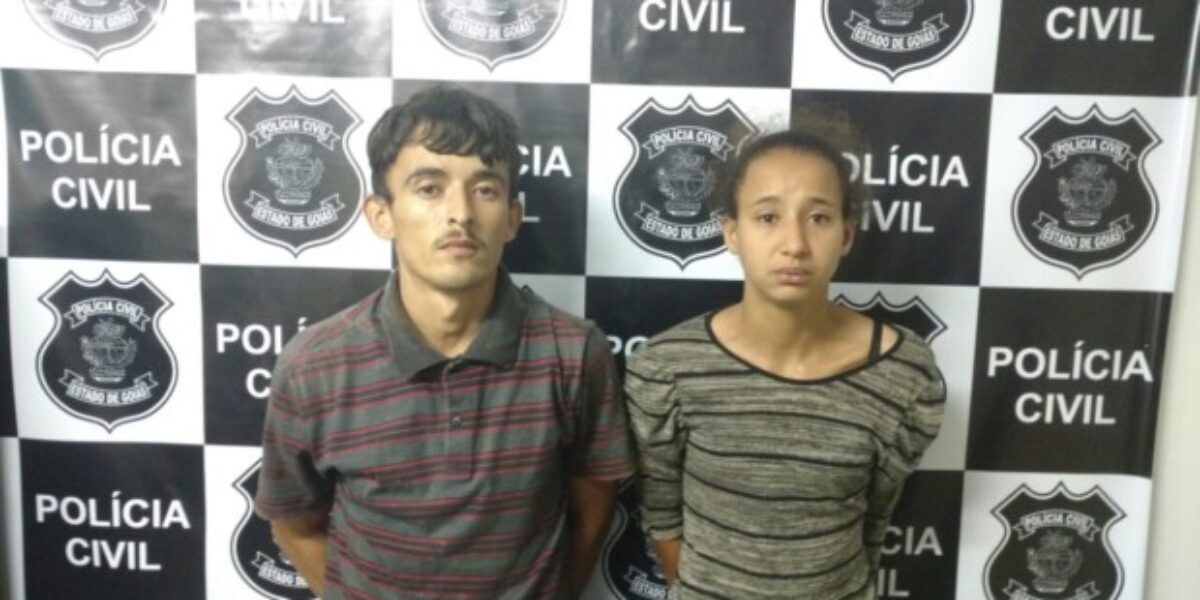 PC de Caldas Novas prende casal que estuprou criança de um ano e meio, que morreu por causa das agressões