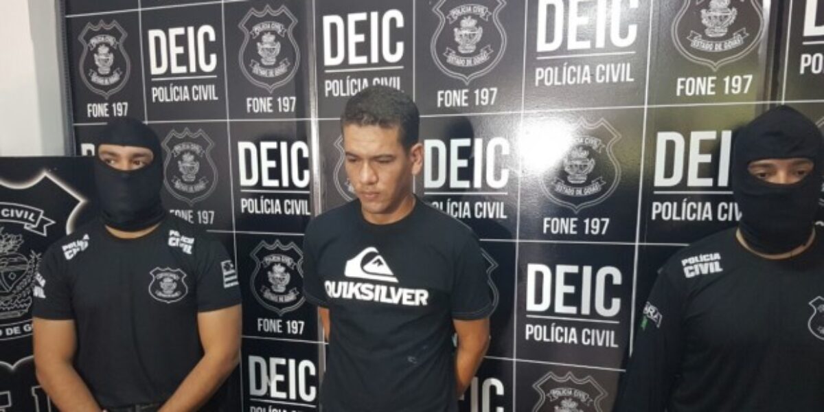 Garra/Deic apresenta um dos autores de latrocínio que vitimou adolescente no Jardim Caravelas em 2015