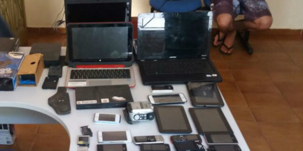 PC e PM apreendem 3 armas recapturam foragido em Trindade