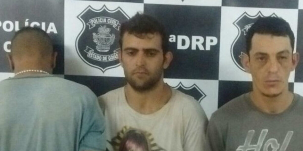 PC e PM prendem dois e apreendem menor por tráfico em Ceres